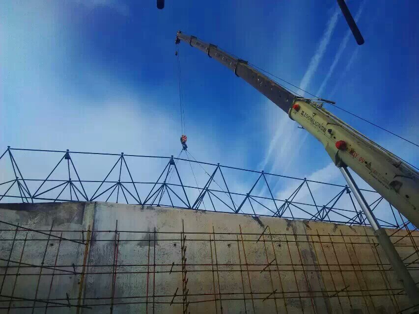 公主岭食堂网架结构工程